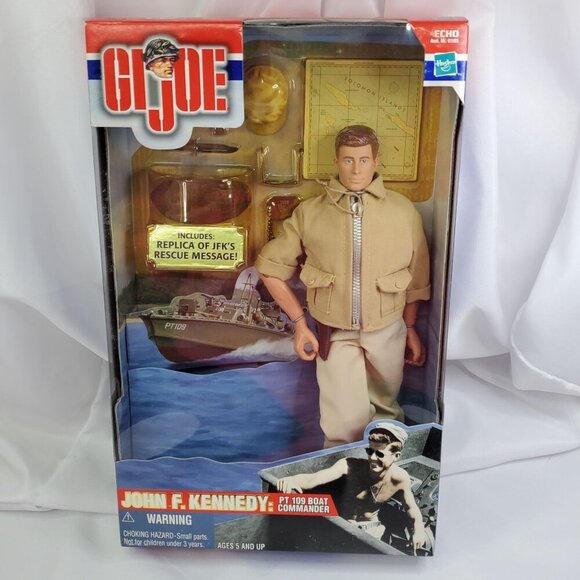 Hasbro Other - VTG G.I. Joe John F. Kennedy PT 109 Boat Commander Action Figure New In Box